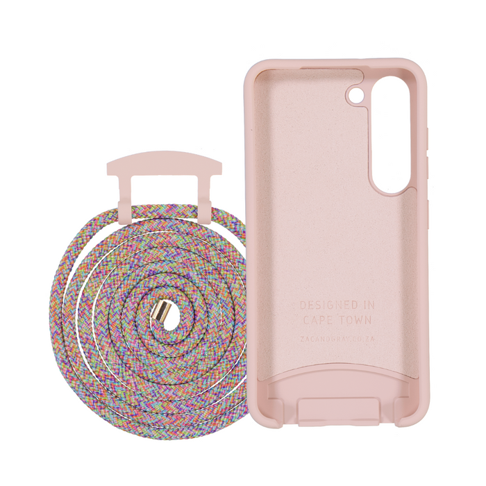 Carcasa COOL para Samsung S918 Galaxy S23 Ultra Eco Biodegradable Rosa