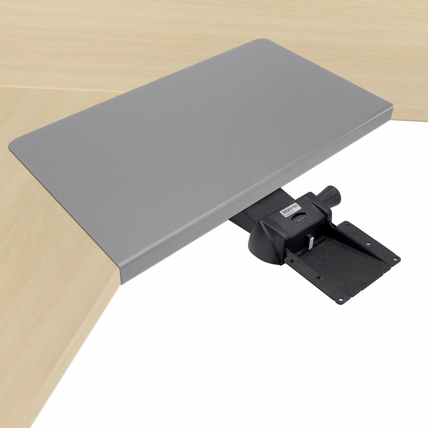 Compact Corner Diagonal Adjustable Keyboard Platform Accessory