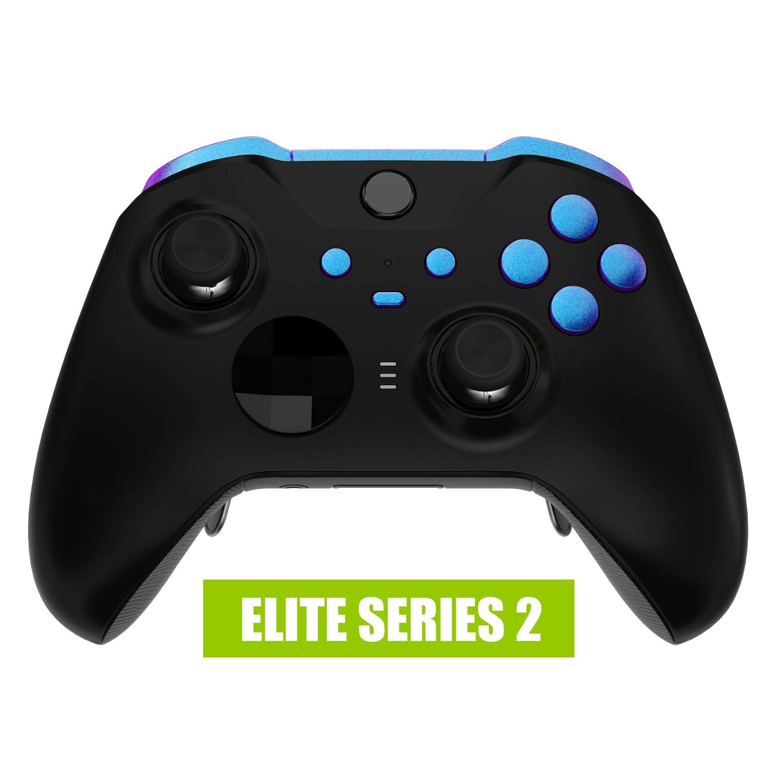Glossy Chameleon Blue Purple 12in1 Button Kits For Xbox One-Elite2 Controller-IL101WS