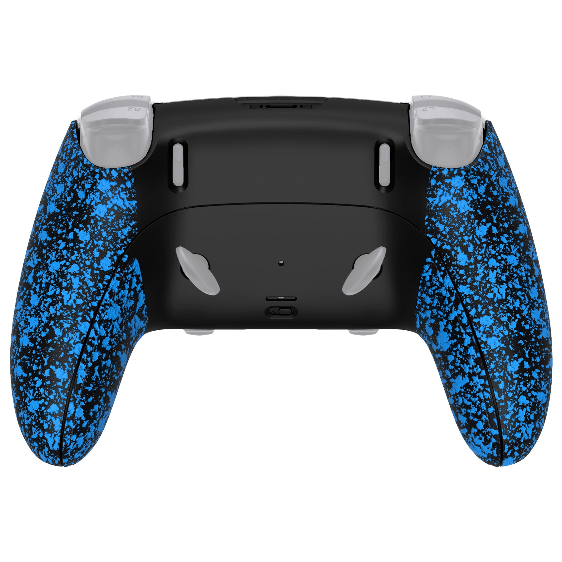 Textured Blue Replacement Back Housing Bottom Shell & Clip Shell Compatible with PS5 Edge Controller - DYLEGP004WS