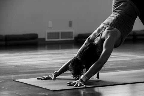What is Acuyoga - downward dog pose