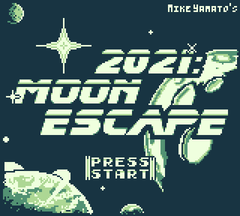 2021: Moon Escape (GBC) - Intro Screenshot 1