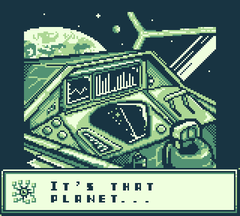 2021: Moon Escape (GBC) - In-Game Screenshot 3