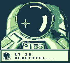 2021: Moon Escape (GBC) - In-Game Screenshot 2