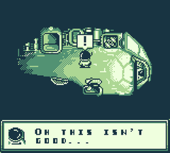 2021: Moon Escape (GBC) - In-Game Screenshot 4