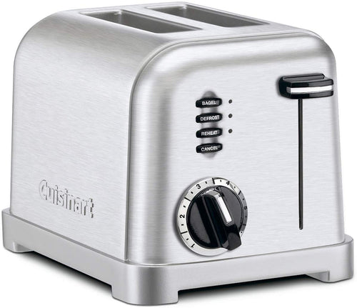 Refurbished: Cuisinart RBT-1350PCFR 4 Slice Metal Toaster - SILVER