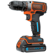 Load image into Gallery viewer, BLACK + DECKER Smartech 20V Max Lithium Single Speed Drill/Driver - BDCDDBT120C

