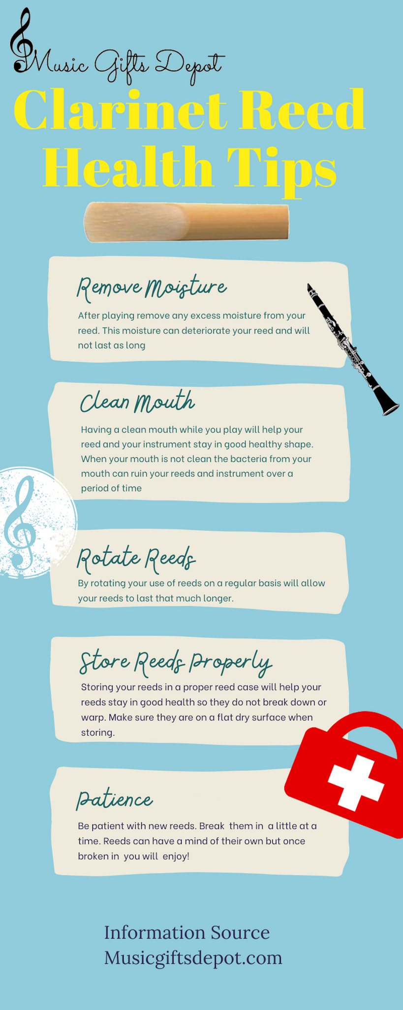 Clarinet Reed Health Tips