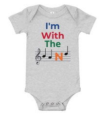 I'm With The Band Music Baby Outfit