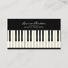 Music Teacher Business Card