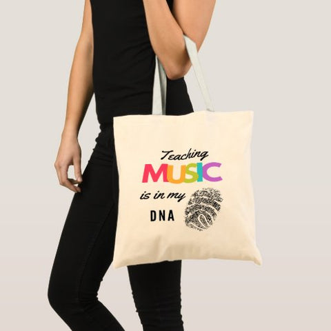 Music Teacher tote bag