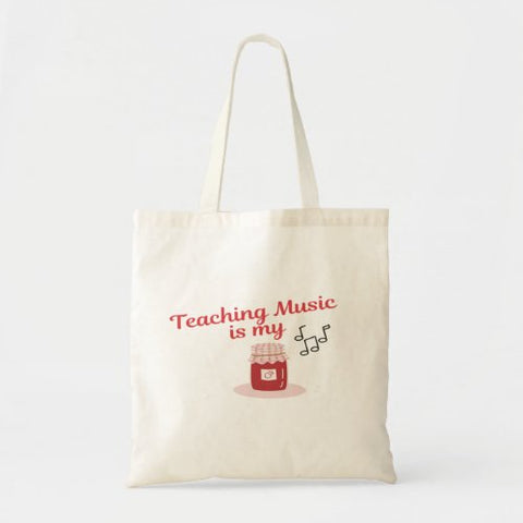 music teacher tote bag