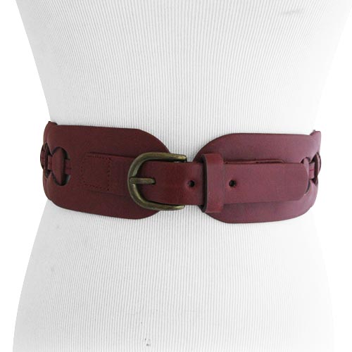 Keep It Gypsy Buckle Brown and White Hair On Leather Belt – White Lily  Boutique