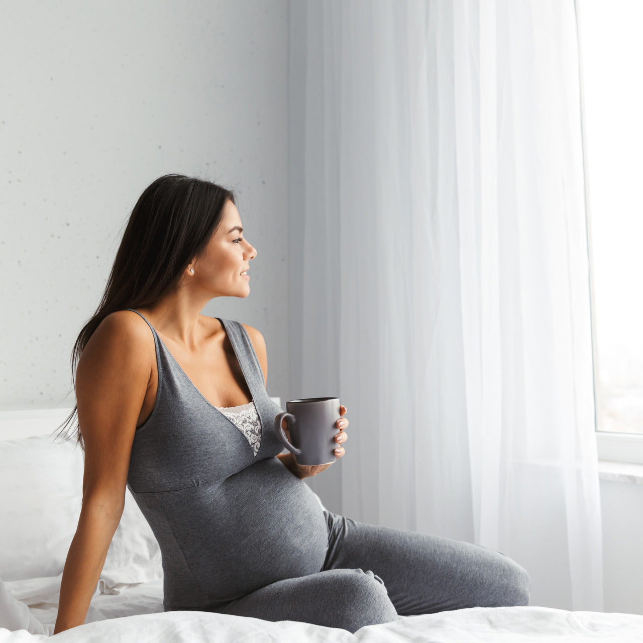 Gesunder Kaffee für schwangere Frauen