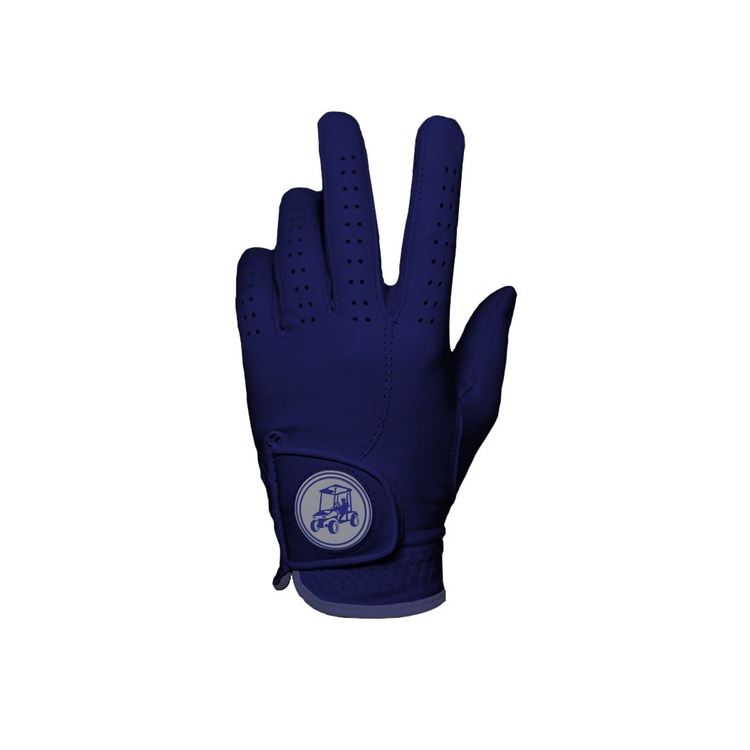 Royal Blue Horseshoe Nails W/Baseball Glove Charm ⋆ Saddles N Such