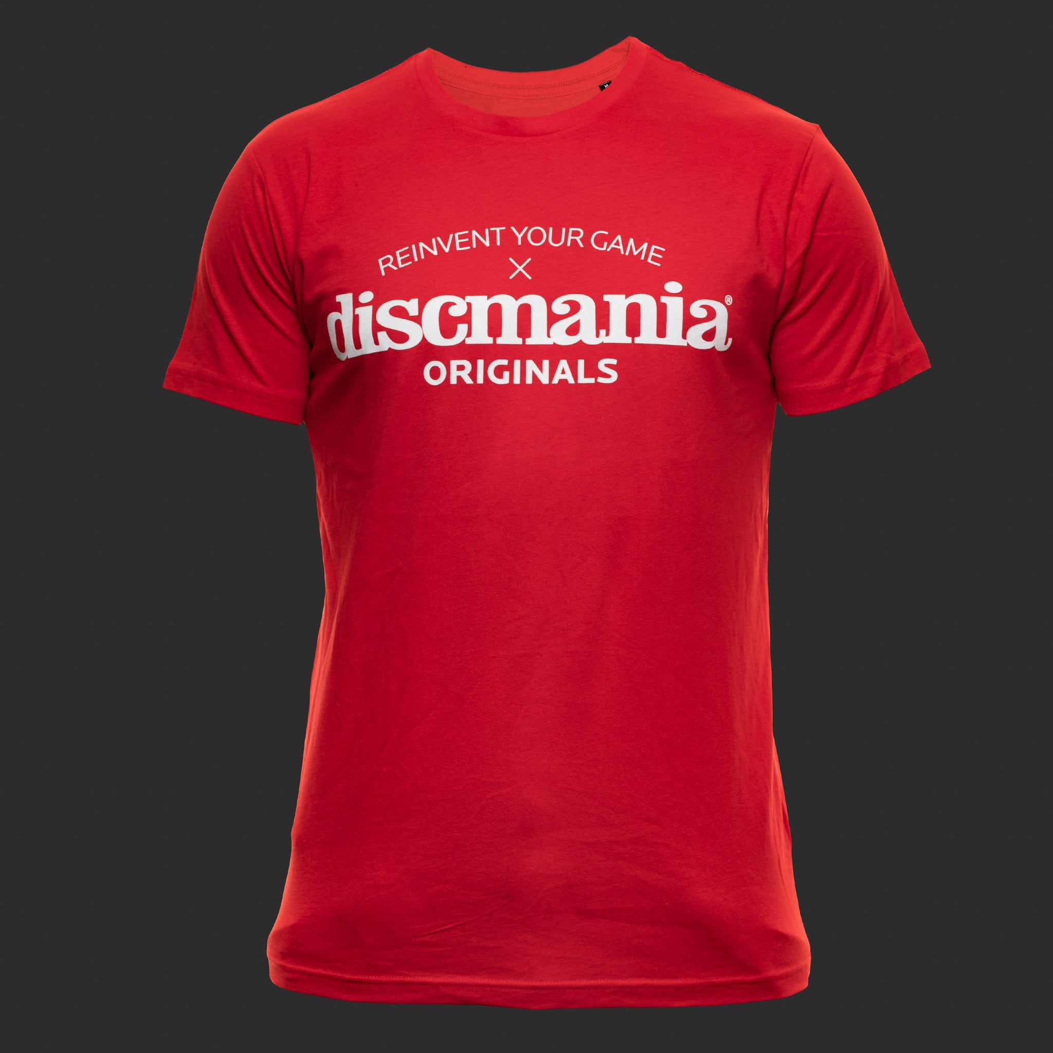 Discmania New Originals Tee (Red) – Discmania Store Europe