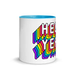 Mug with Color Inside - Hell Yeah