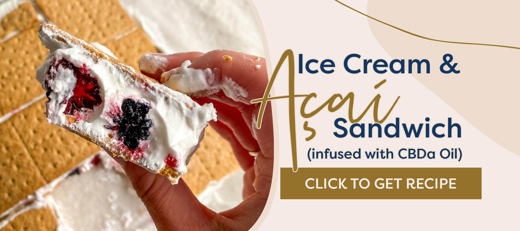 Ice Cream & Acai CBDa Oil Recipe