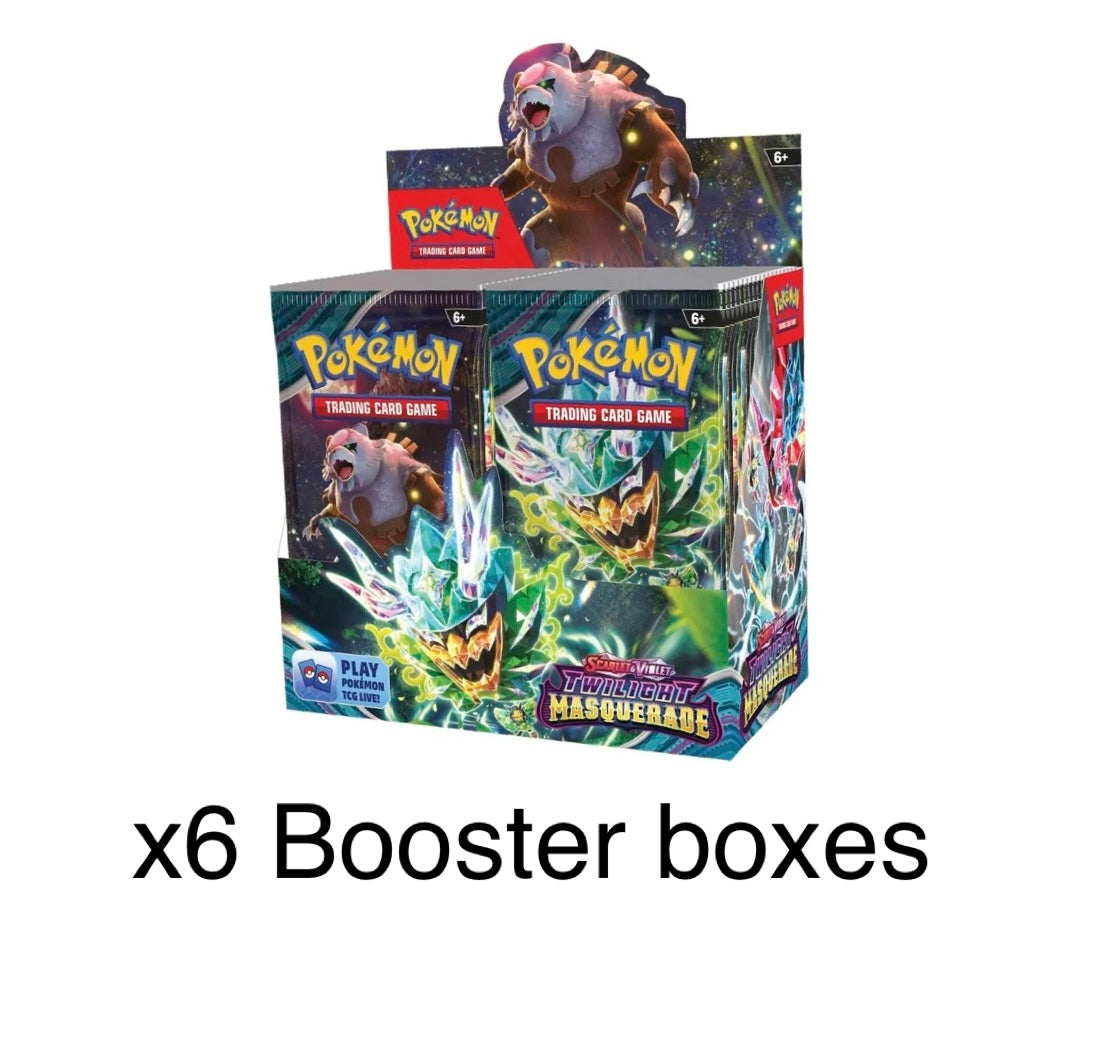 Pokemon Twilight Masquerade Booster Box Case