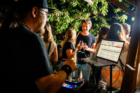 DJ beim Weine vor Freude Festival 2023