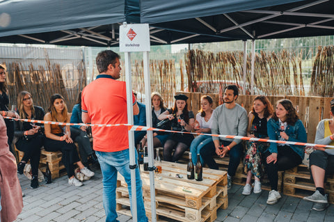 Gäste beim Weine vor Freude Festival 