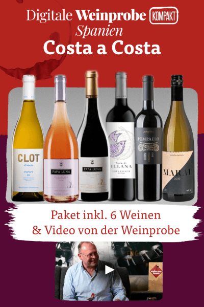 Weinpaket mit Video - Costa a Costa