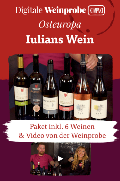 Weinpaket mit Video - Iulians Wein