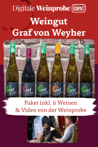 Weinpaket mit Video - Weingut Graf von Weyher