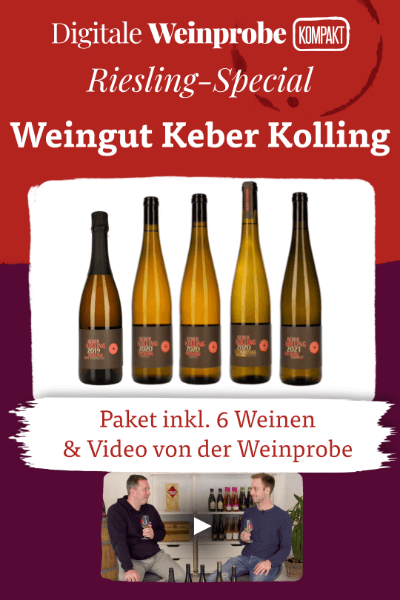 Weinpaket mit Video - Weingut Keber Kolling