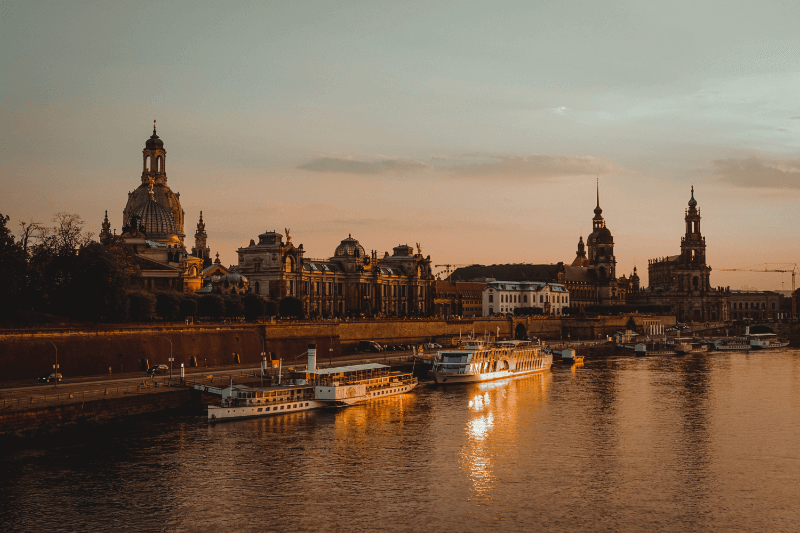 Dresden an der sachsischen Weinstraße