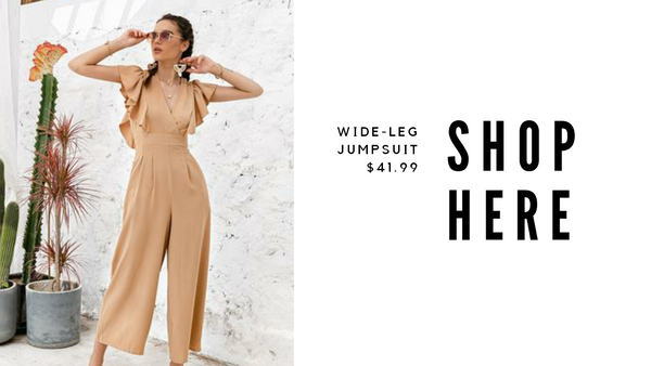 beige jumpsuit ootd