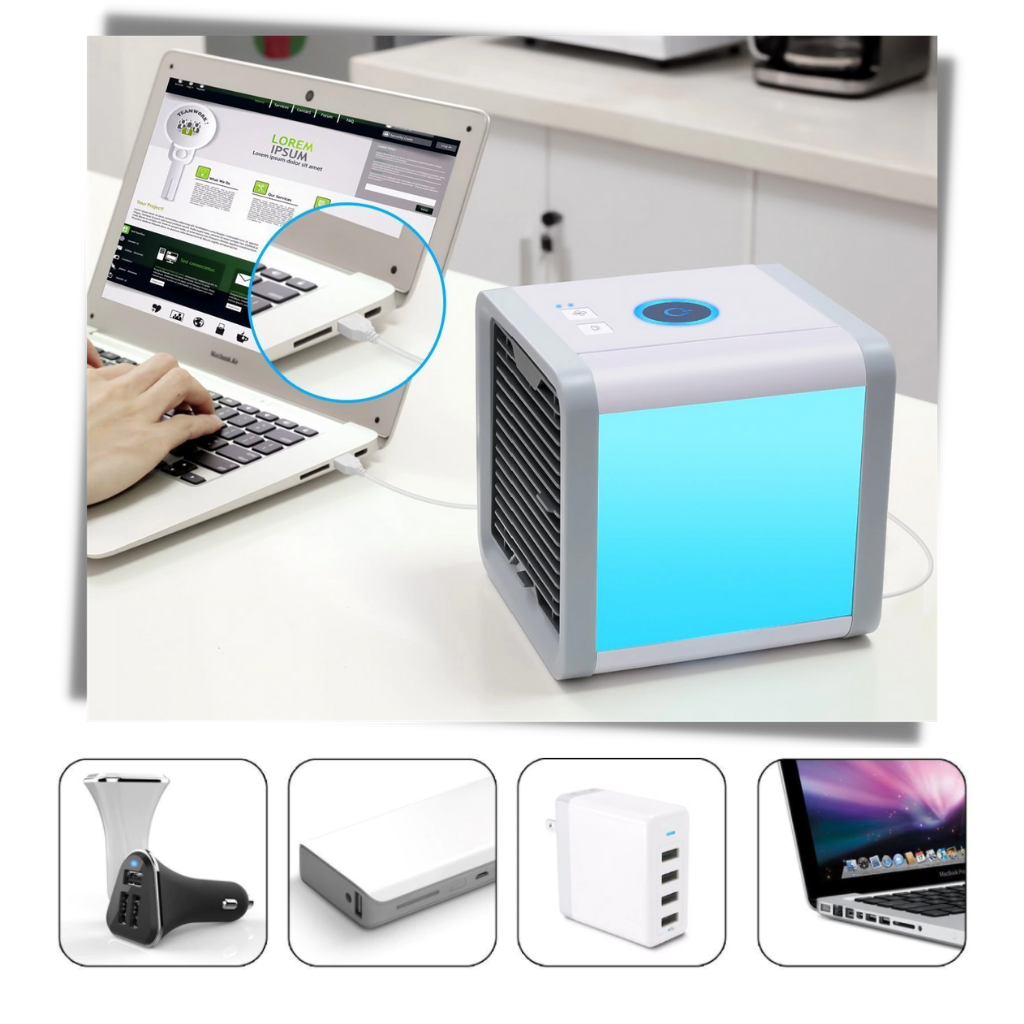 Mini USB Air Conditioner - USB Connection