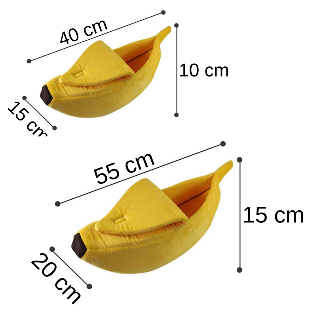 Banana basket for dogs and cats - Dimensions - Ozerty