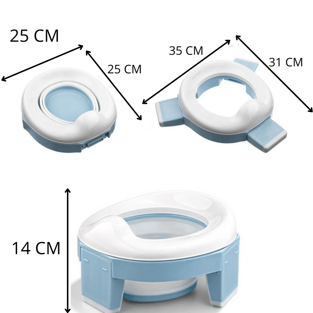 3 in 1 baby training potty - Dimensions - Ozerty
