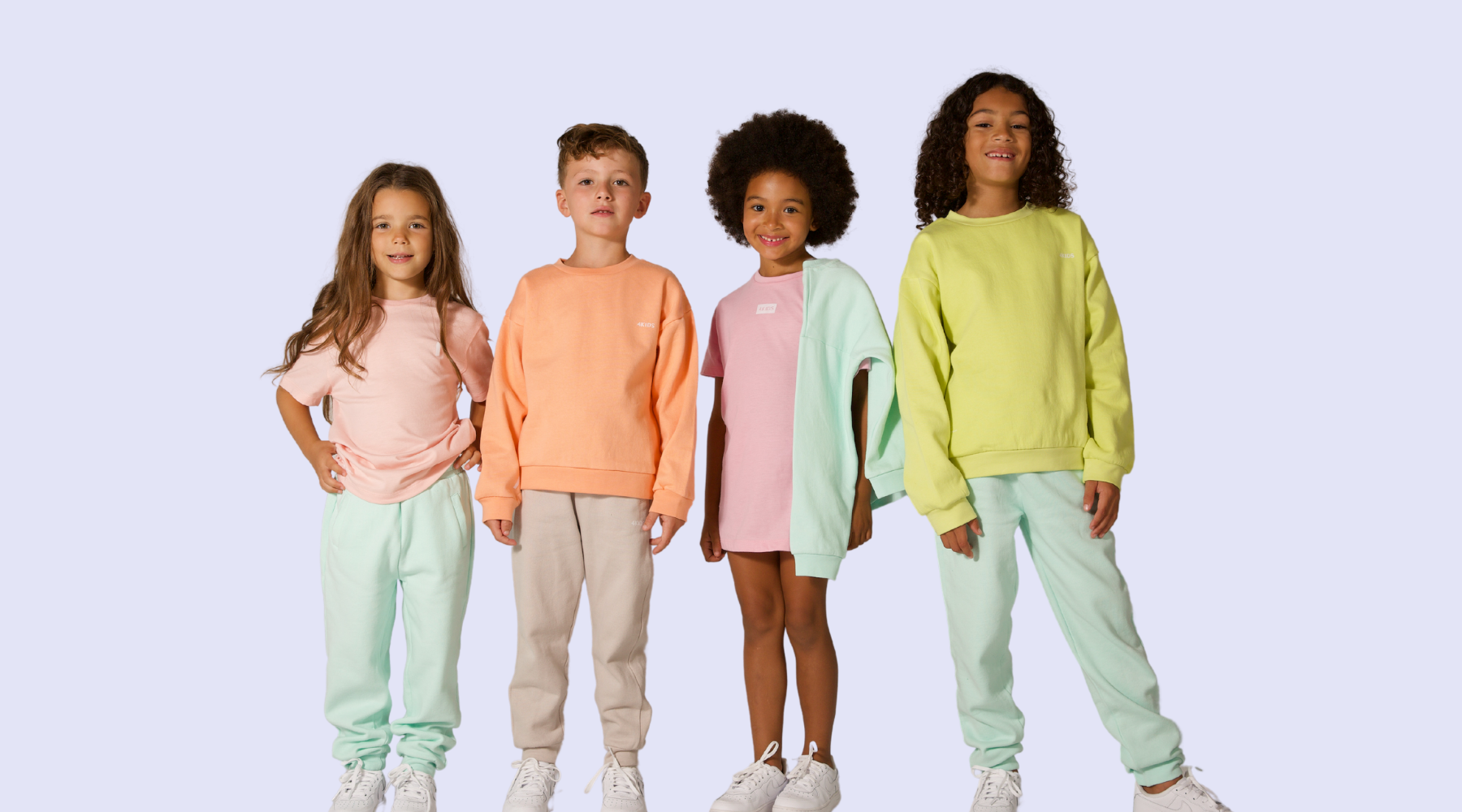 4KIDS Colorful and Trendy Outfits Children 