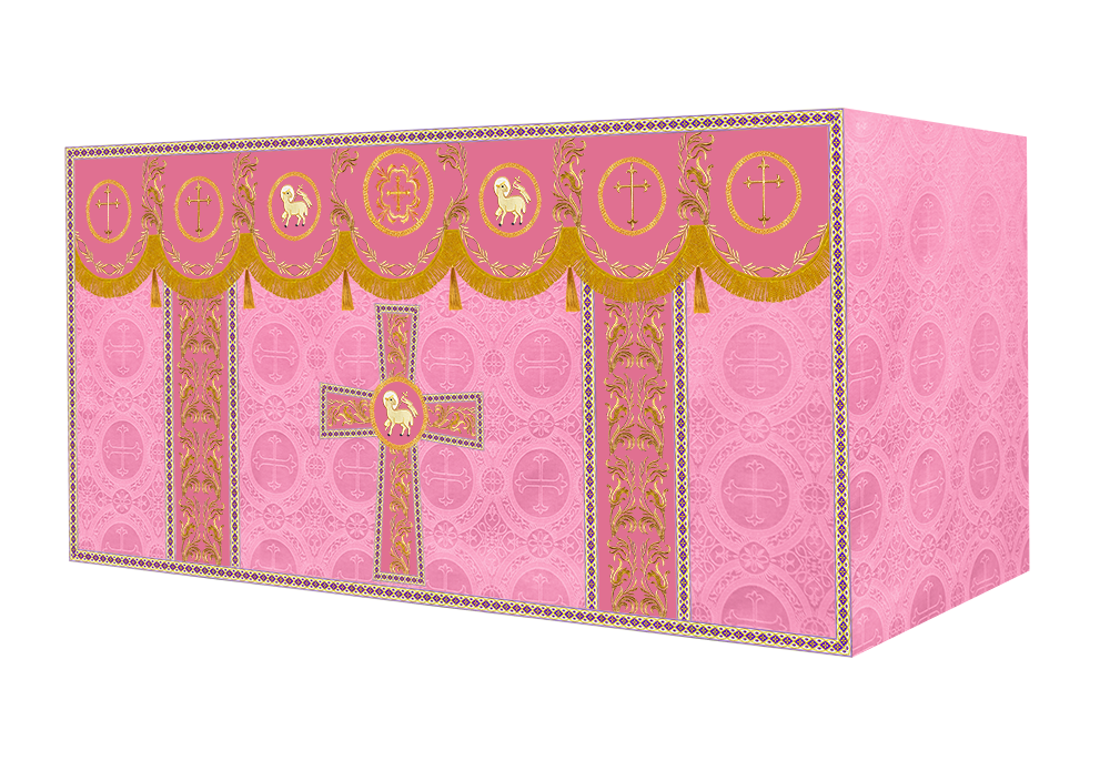 Altar Cloth with Liturgical Motif and Trims | PSG VESTMENTS | Reviews ...