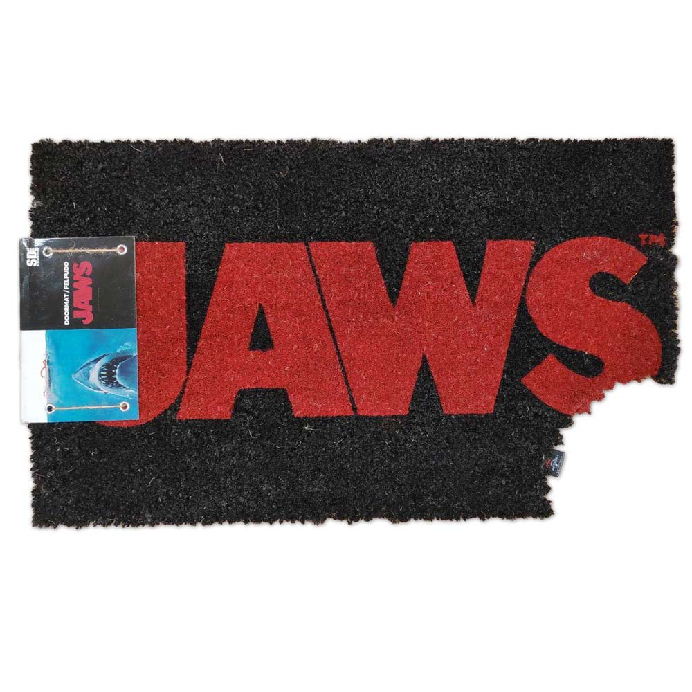 Jaws Doormat Logo 43 X 72 Cm Official Geek Merch