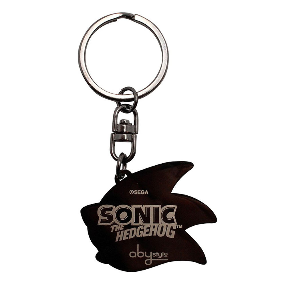 Sonic The Hedgehog Metal Keyring