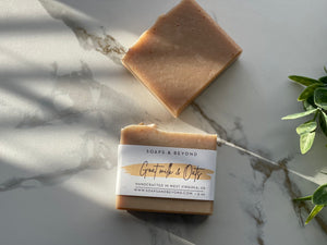 Goat milk, Honey & Oats Soap Bar - Soaps & Beyond