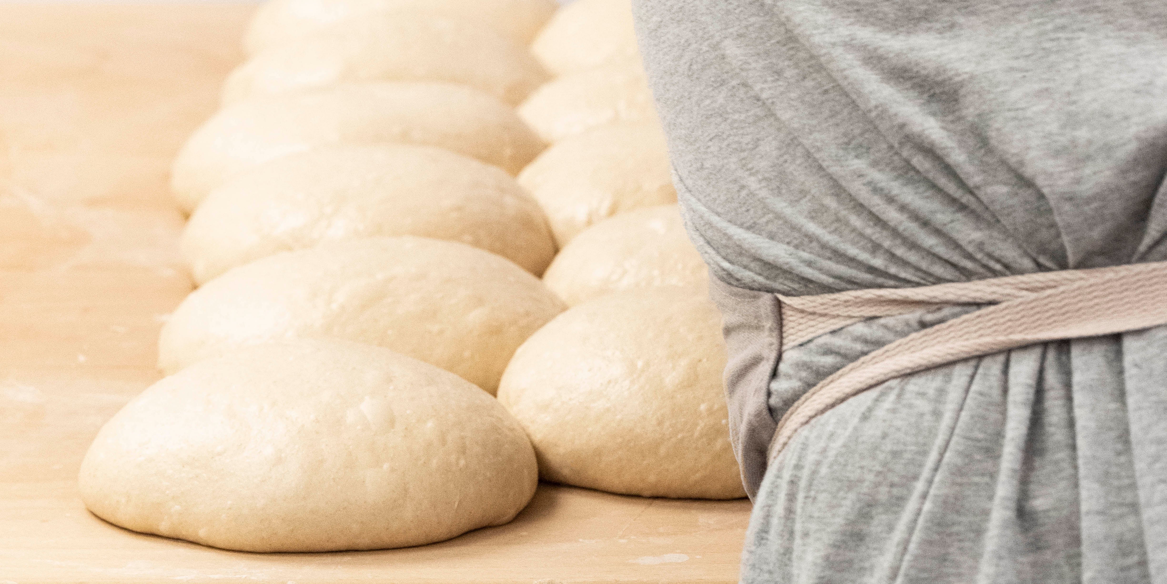 shaping sourdough bread