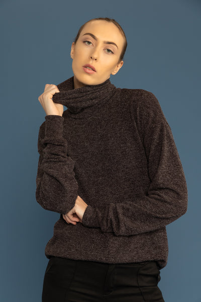 Oversized Turtleneck Sweater