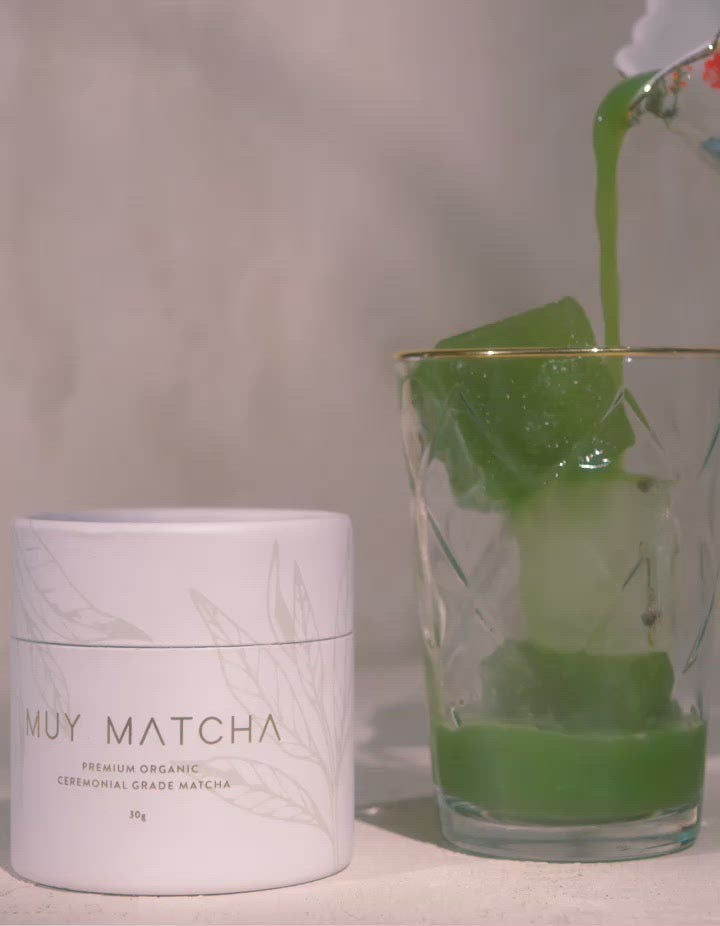 Double Wall Glass Matcha Shaker w/ Infuser