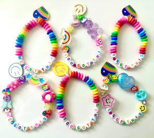 Your Mom Cares Bracelet: 20% to YMC for Mental Health! - LiveRainbowfully