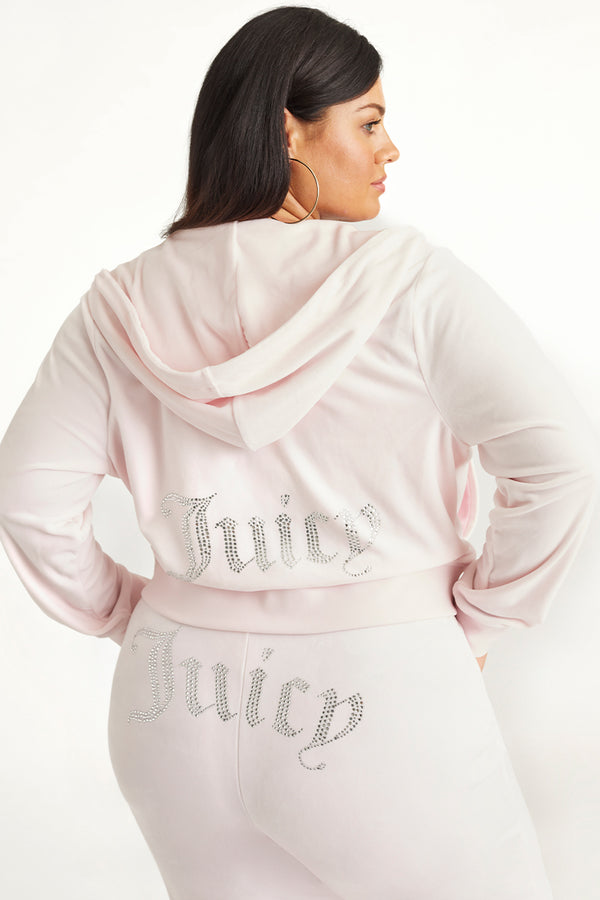 Juicy Couture T-shirt - Loose Crop - White » Fast Shipping