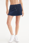 Scottie Cotton Velour Mini Skirt
