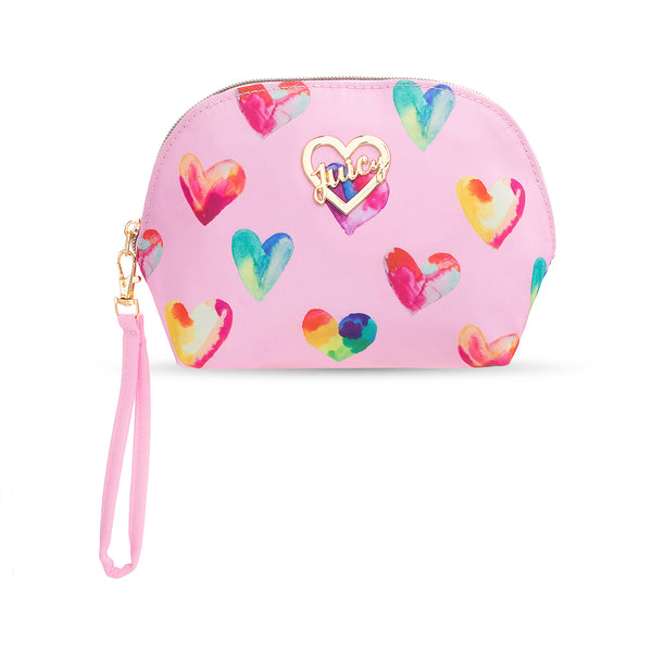 NWT Juicy Couture Mimi Heart Coin Purse - London Grey