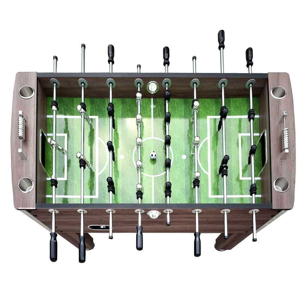 Driftwood 56-in Deluxe Regulation Size Foosball Table | Charlie's Wholesale