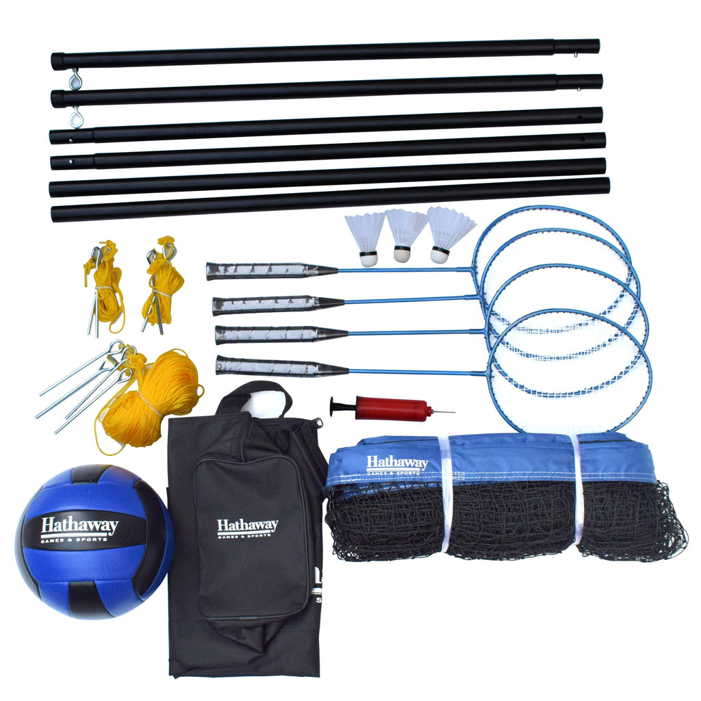 Volleyball/Badminton Complete Combo Set | Charlie's Wholesale