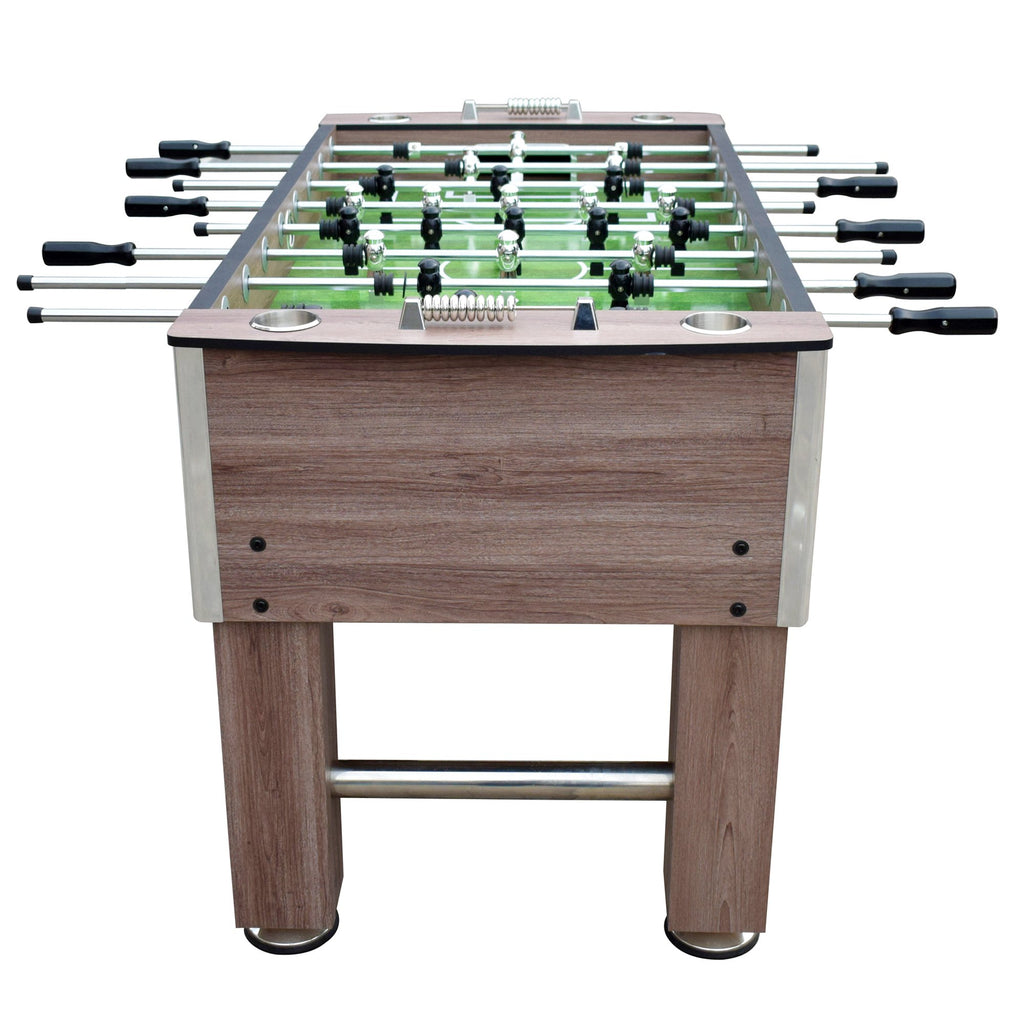 Driftwood 56-in Deluxe Regulation Size Foosball Table | Charlie's Wholesale