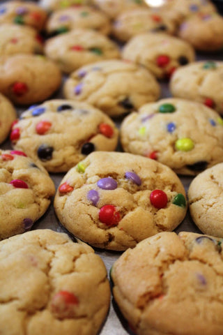 American Cookies with M&M's